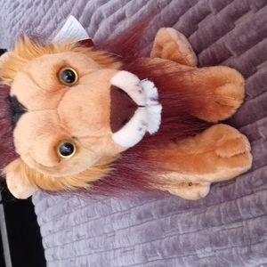 Stuffed animal lion